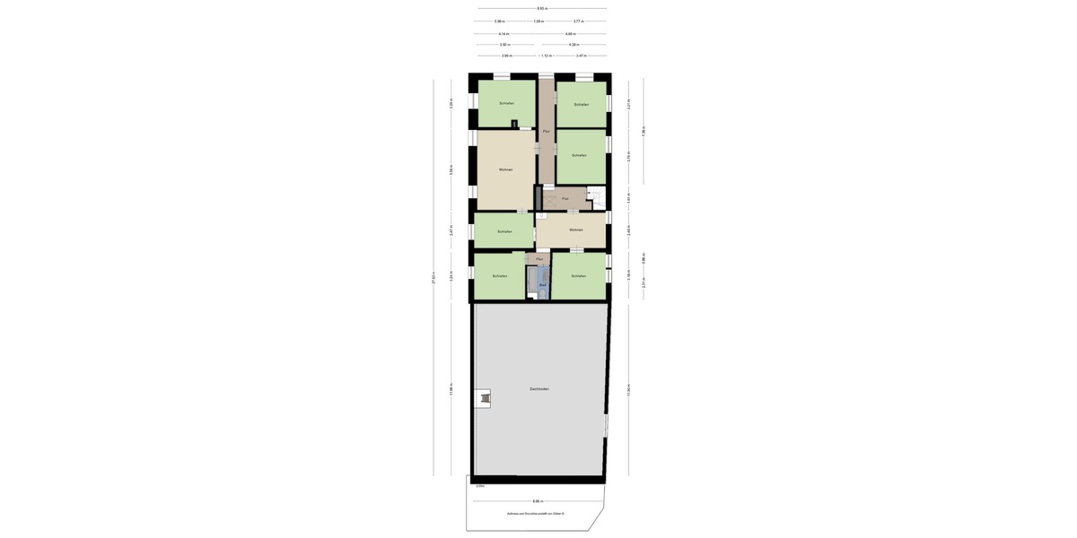 Grundriss Obergeschoss