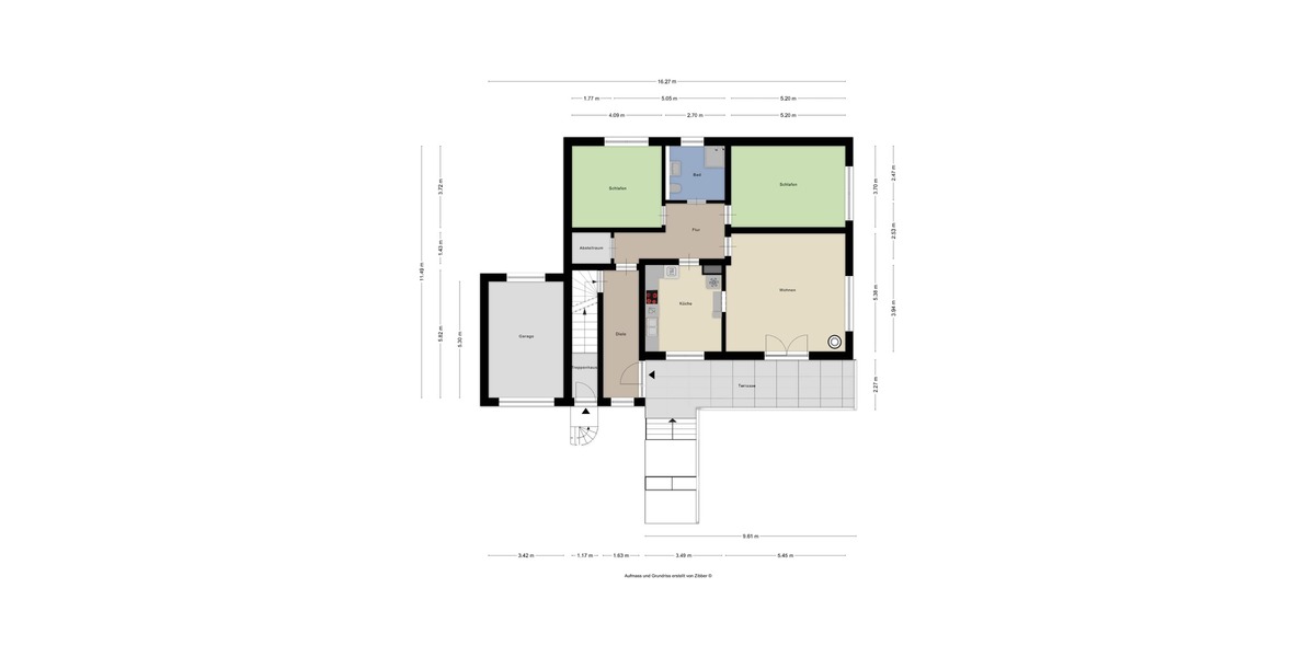 Grundriss Erdgeschoss