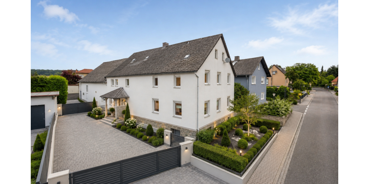 Visualisierung des Hofes nach Neuanlage