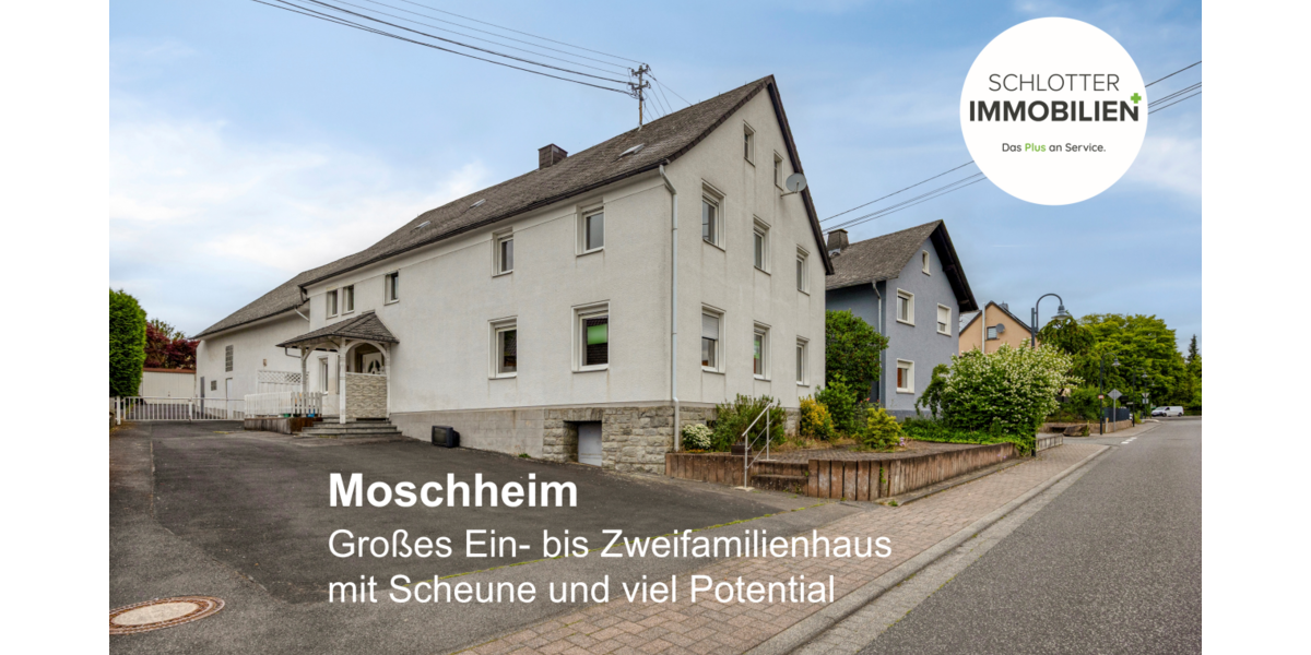 Großes Wohnhaus mit vielfältigem Nutzungspotential - Einfamilienhaus Moschheim | Angebot:26932451