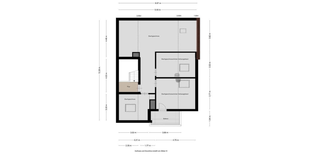 Grundriss Dachgeschoss