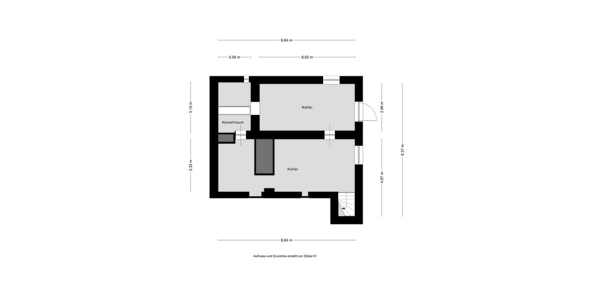 Grundriss Kellergeschoss