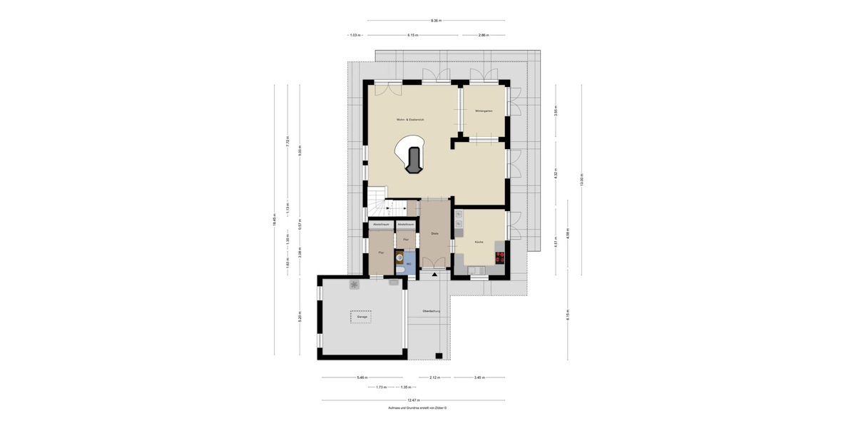 Grundriss Erdgeschoss